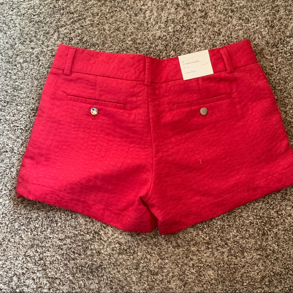 NWT Calvin Klein textured shorts
